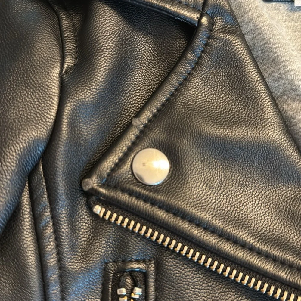 Baby Gap Faux Leather Jacket 18-24 Mon